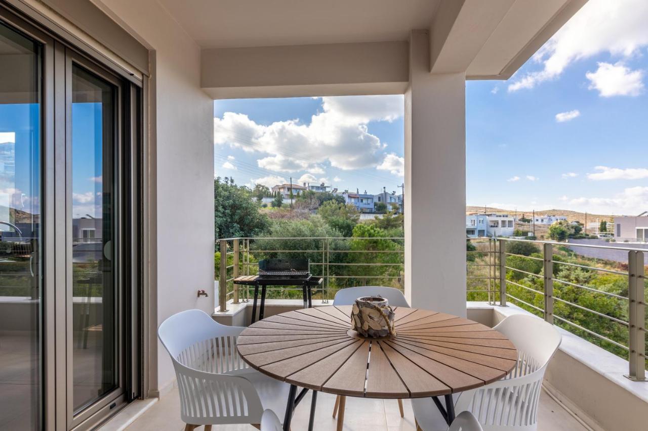 3 Bedroom Villa With Stunning Sea View & Private Parking Elia  Buitenkant foto