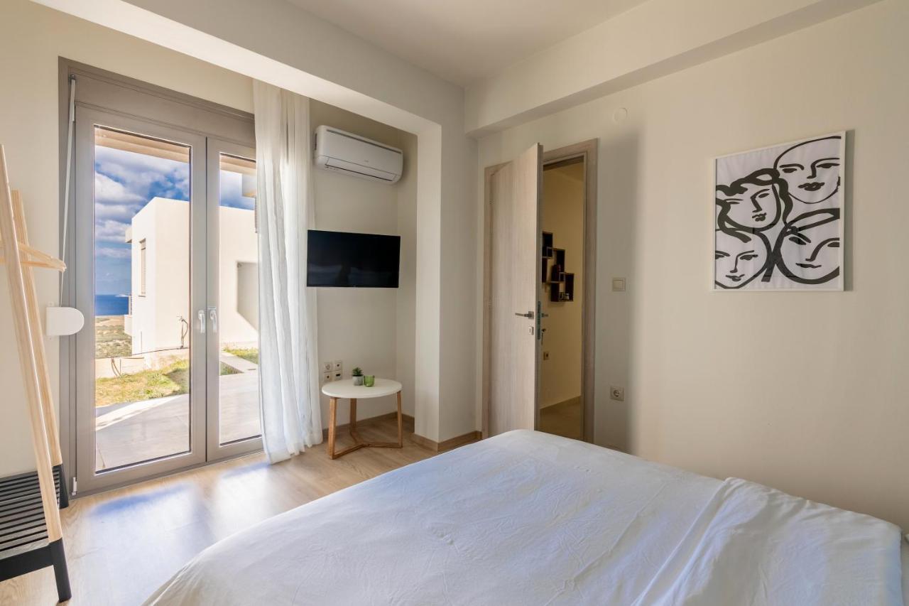 3 Bedroom Villa With Stunning Sea View & Private Parking Elia  Buitenkant foto