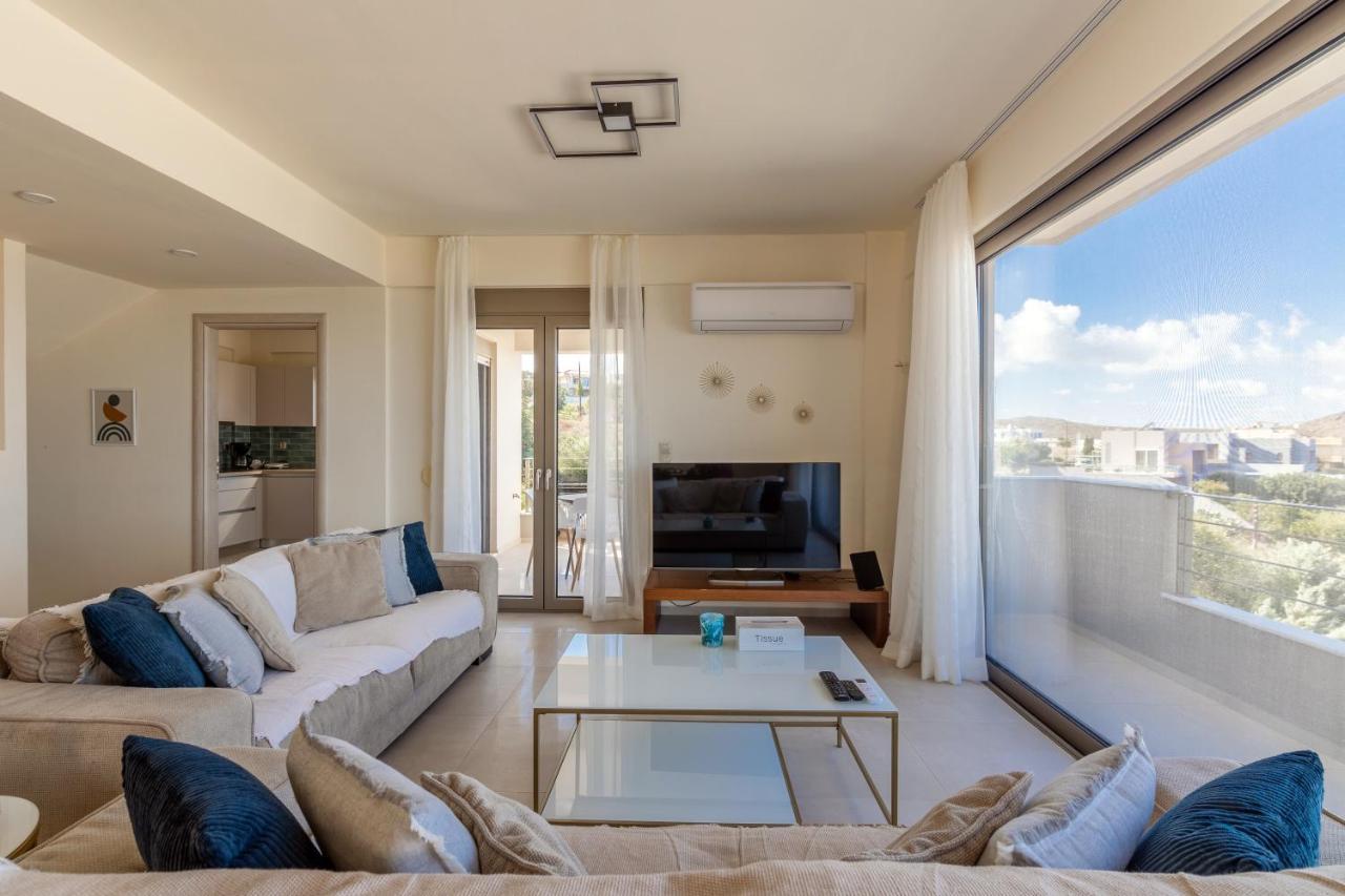 3 Bedroom Villa With Stunning Sea View & Private Parking Elia  Buitenkant foto
