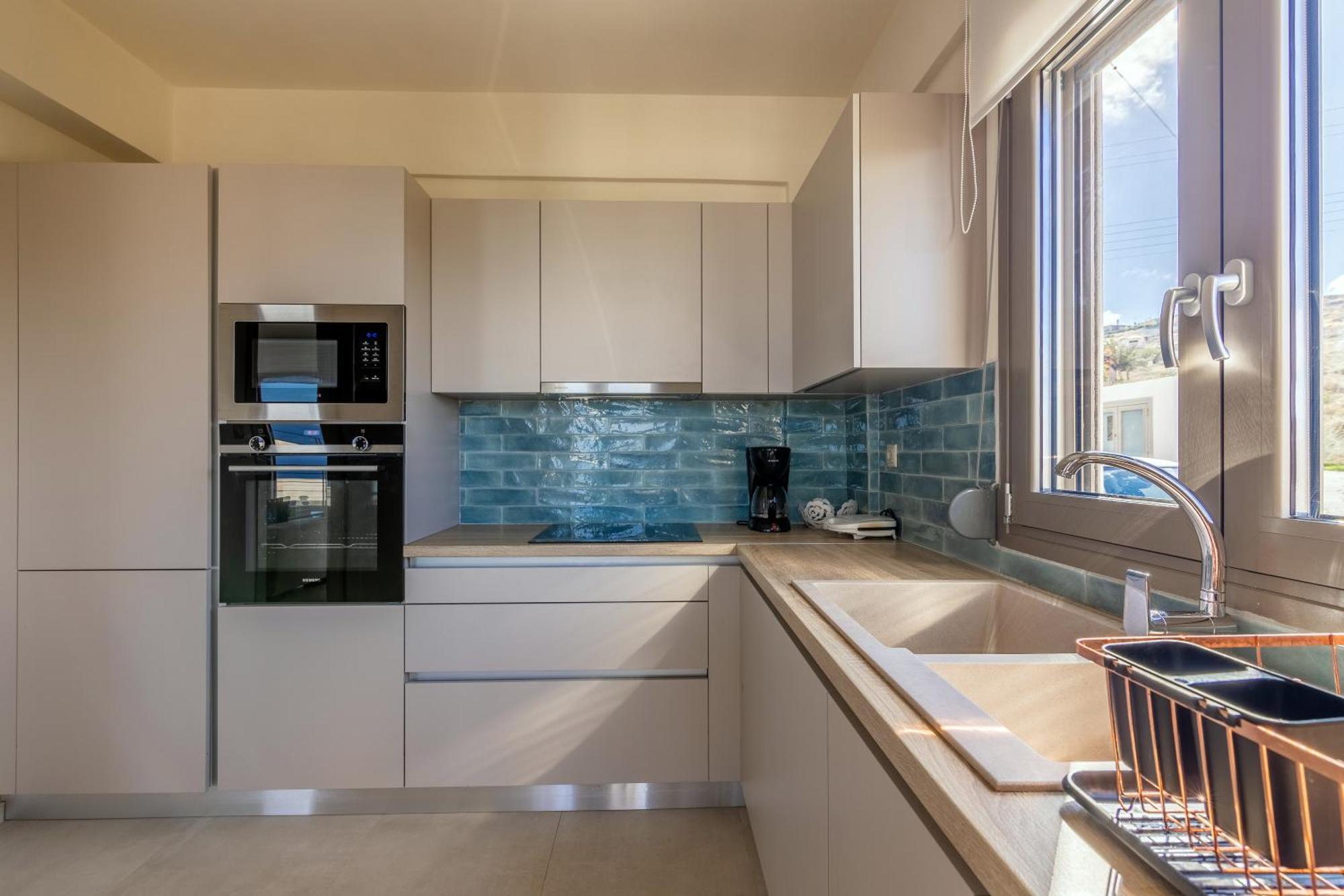 3 Bedroom Villa With Stunning Sea View & Private Parking Elia  Buitenkant foto