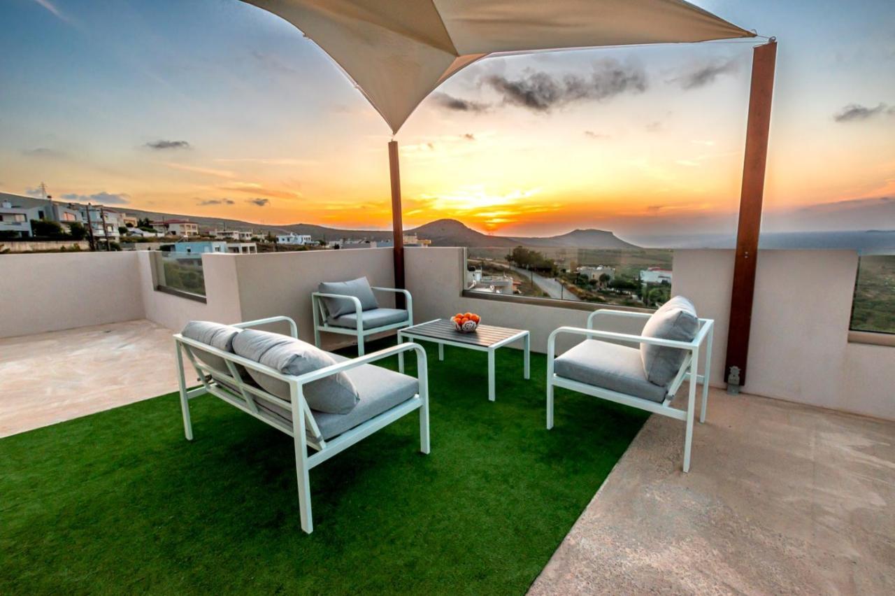 3 Bedroom Villa With Stunning Sea View & Private Parking Elia  Buitenkant foto